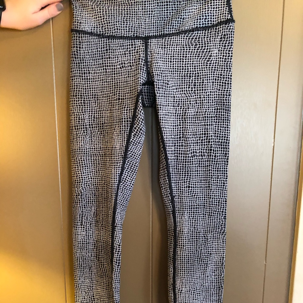 Lululemon Wunder Under Printed Leggings